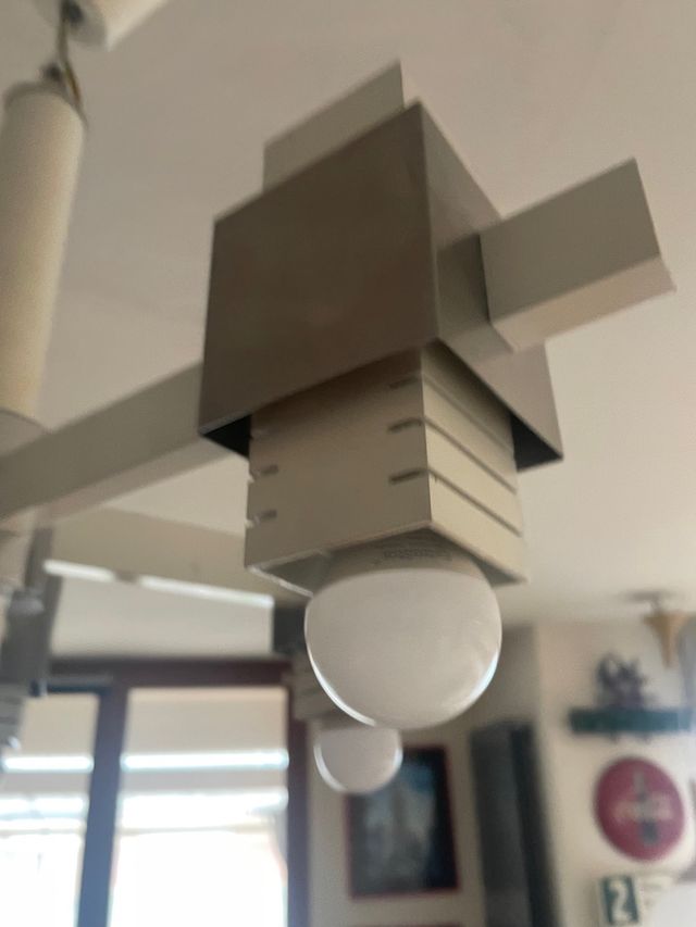 LAMPADARIO VINTAGE STILE SCIOLARI SPACE AGE DESIGN