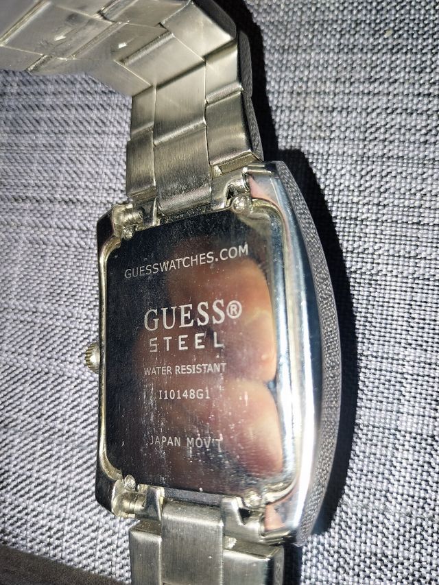 Reloj guess steel hombre