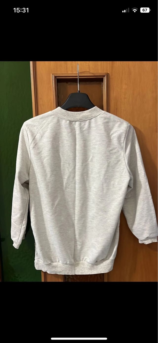 Felpa Grigia molto bella