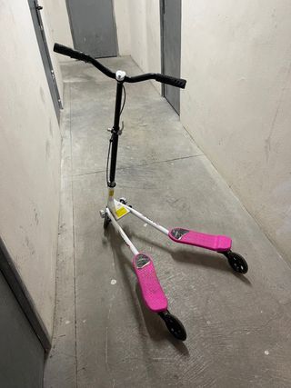patinete doble tres ruedas
