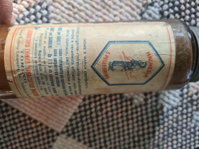 Bottiglia san pellegrino  vintage orig