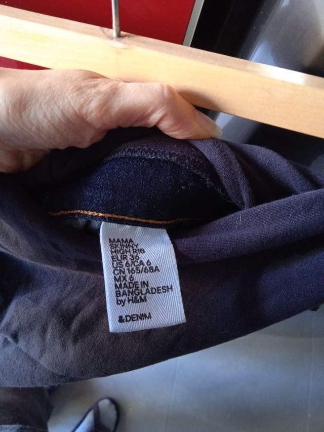 Vaquero premamá H&M 