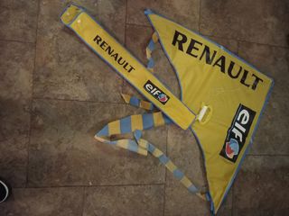 Cometa vintage, época F1 Alonso publicidad Renault