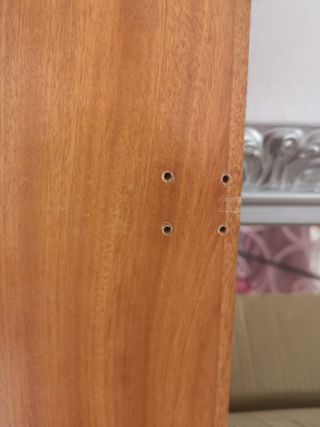 Puerta madera sapelly.