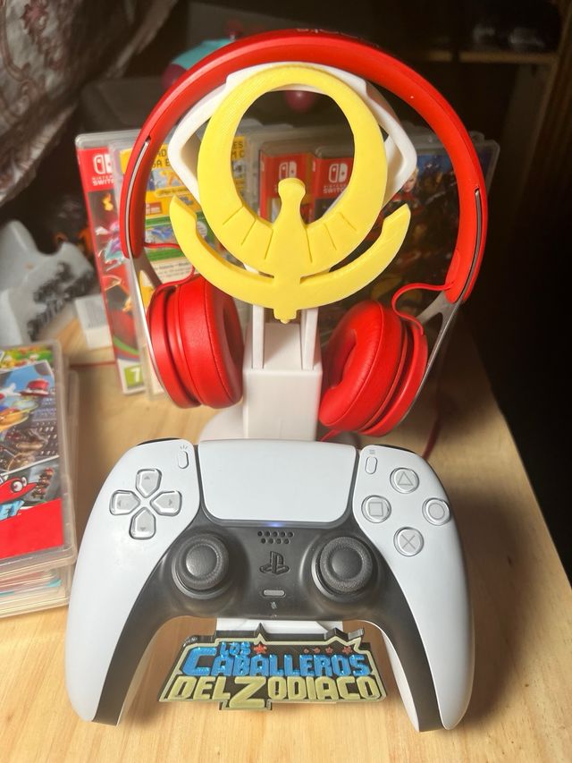 Soporte  Mando y Auriculares