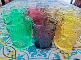 Set servizio bicchieri in vetro Pezzi 12 per acqua
