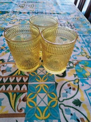 Set servizio bicchieri in vetro Pezzi 12 per acqua