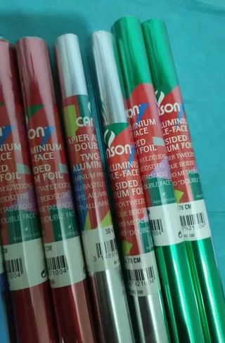 PAPEL  METALIZADO (Doble Cara) 0,5 x 0,78 m Canson