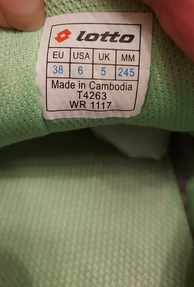 Scarpe da ginnastica ragazzo n. 38