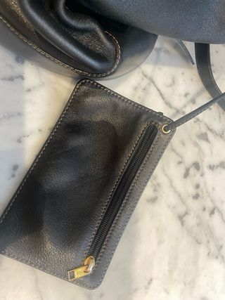 Bolso-mochila de piel Loewe