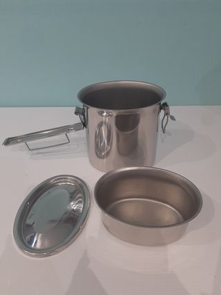 Portavivande inox vintage anni 70