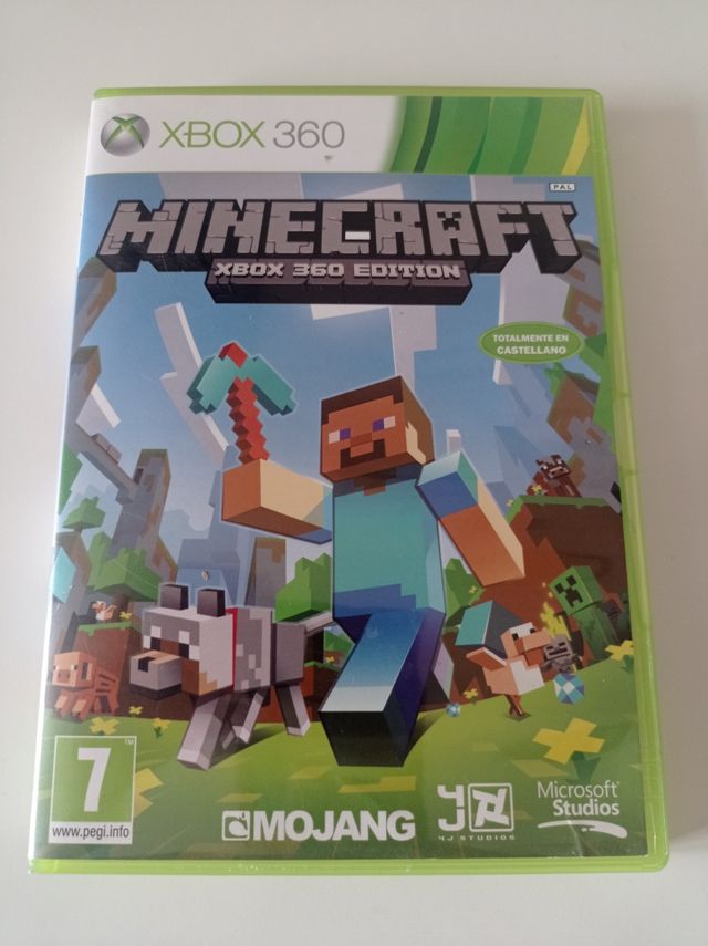 Caja videojuego Minecraft XBOX 360