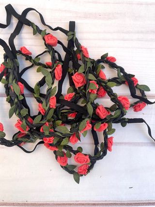 Tiaras flores pelo