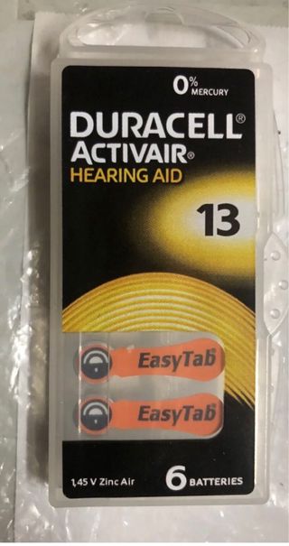 N.3 conf. Duracell Activair 13 acustiche