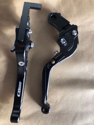Manetas de moto regulables