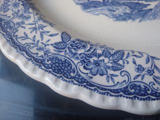 Bandeja porcelana inglesa 31cm