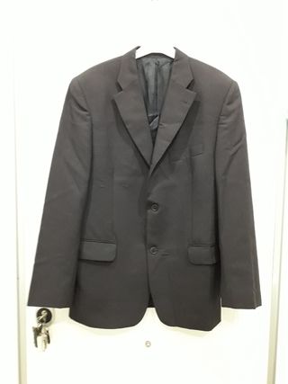 Chaqueta traje hombre negra de boutique