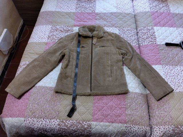 Cazadora de piel mujer