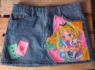 Falda tejana personalizada