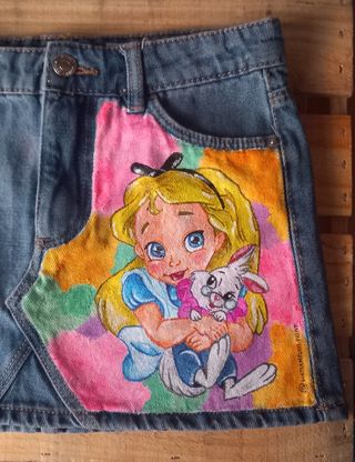 Falda tejana personalizada