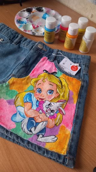 Falda tejana personalizada