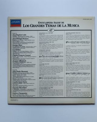 Vinilo La Ópera Francesa