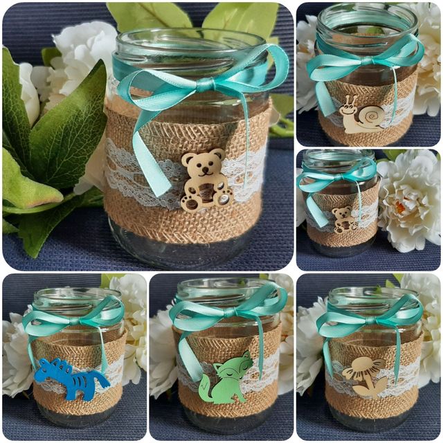 Vasetti decorativi per comunione/battesimo