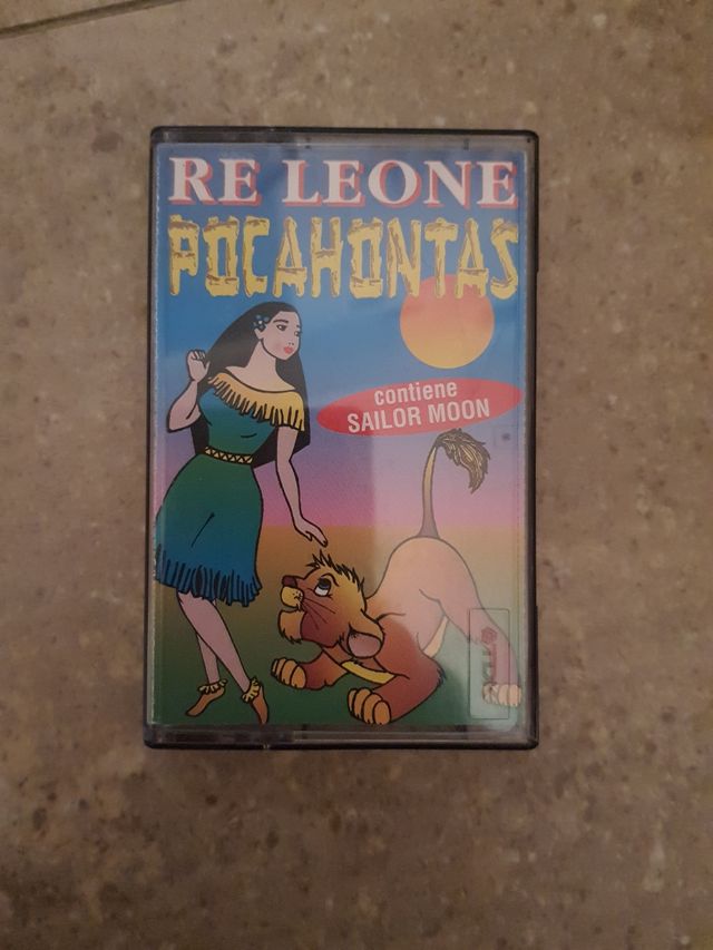 Musicassetta Re Leone Pocahontas
