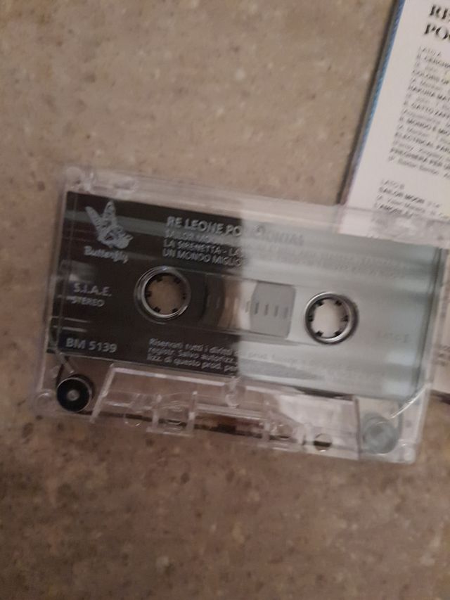 Musicassetta Re Leone Pocahontas