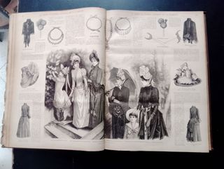 La Mode illustree anno 1889 completo