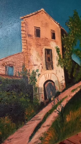 Cuadro paisaje ermita