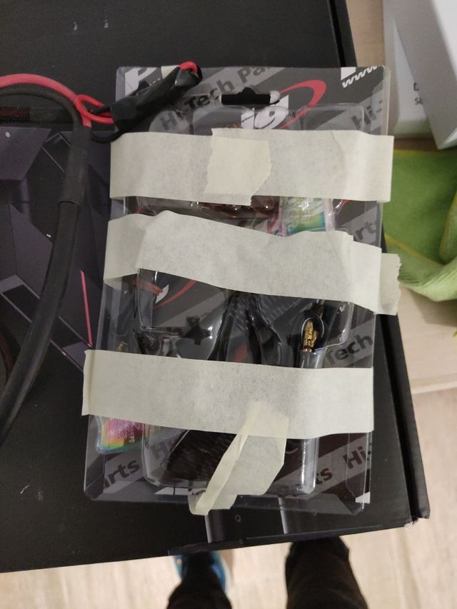 Luz xenon e intermitentes