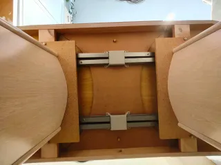 Mesa Salón comedor Extensible + 4 sillas amplias