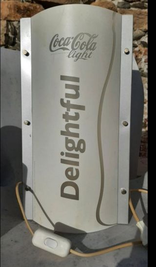 Lampada da tavolo coca cola