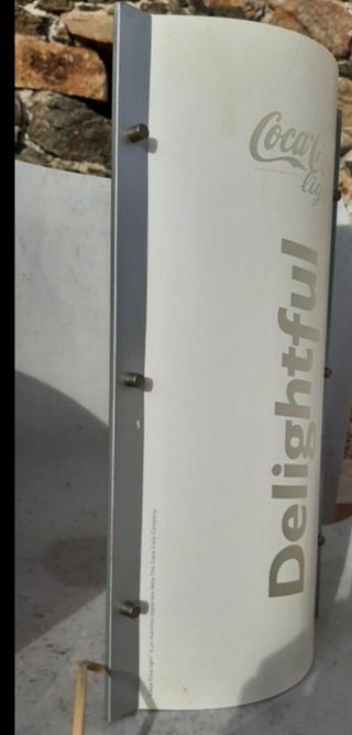 Lampada da tavolo coca cola