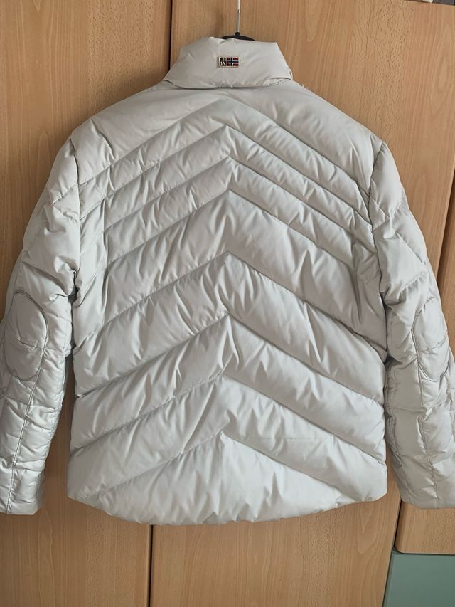 Piumino Napapjiri bianco tg 44/ EU 40