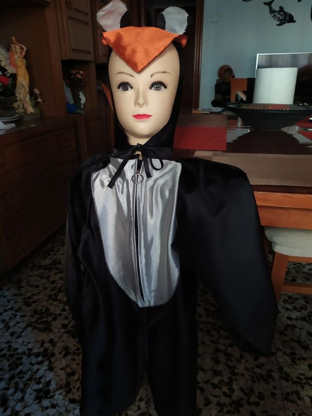 Disfraz del pájaro urraca