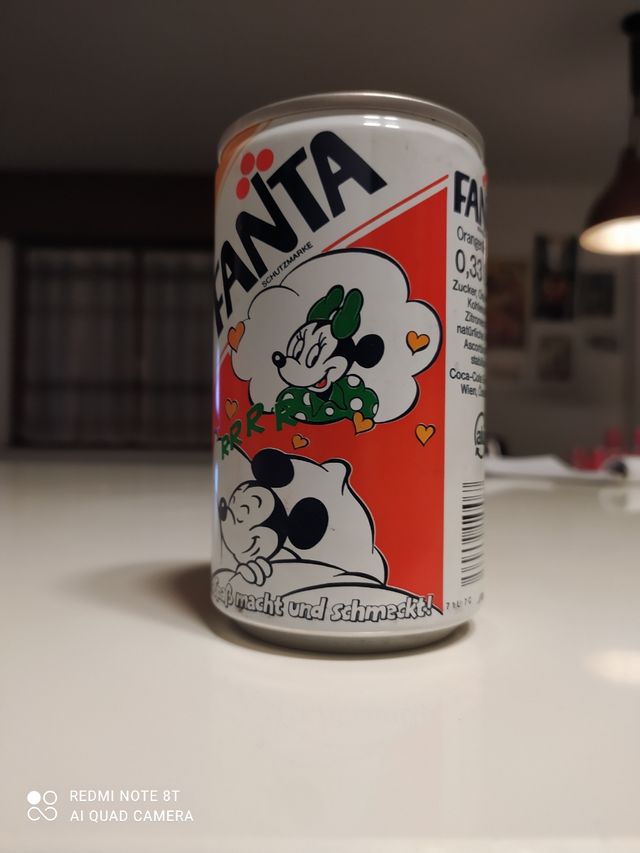 Lattina Fanta topolino topolina