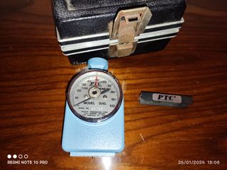 DUROMETRO Instruments PTC 306L completo di dima pe