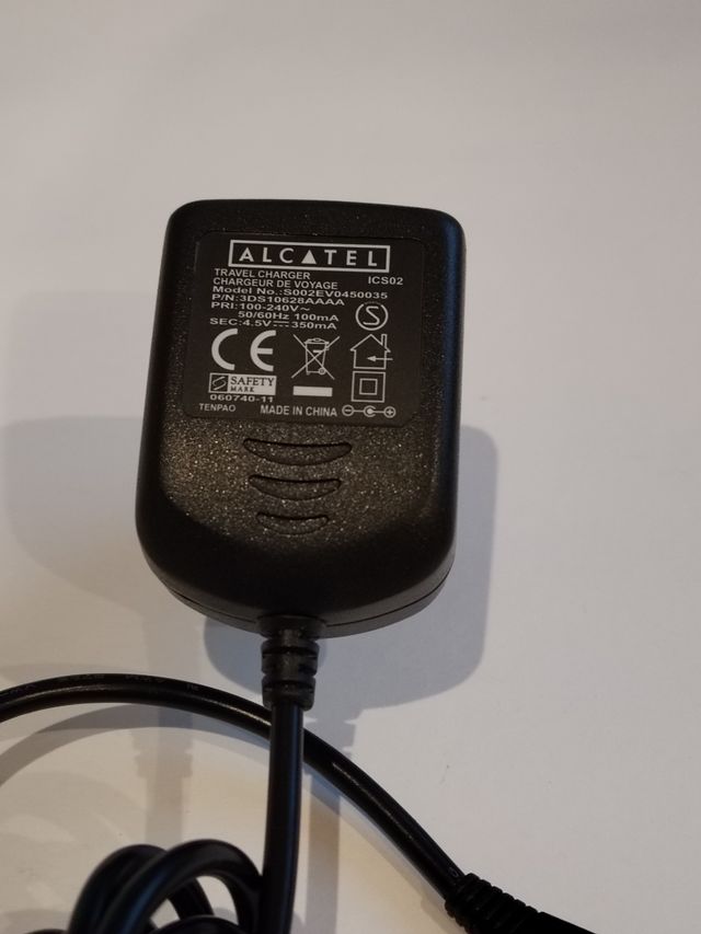 Alimentatore Alcatel: 4.5V; 350mA