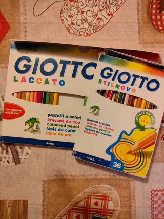 Matite colorate Giotto e Crayola
