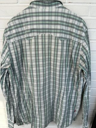 VINTAGE camisa cowboy cuadros LEVIS talla XL 