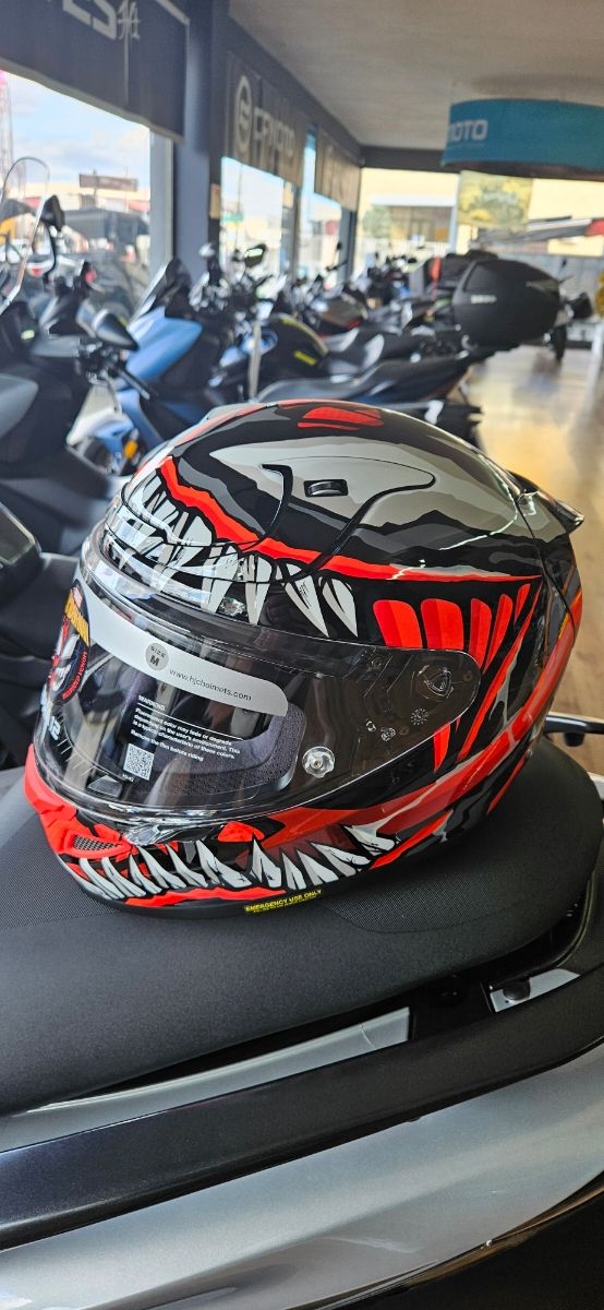 Hjc Rpha 12 MAXIMIZED VENOM MARVEL