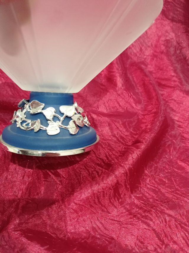 Porta cioccolatini vintage con riporti in argento