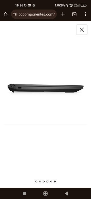 Portátil gamer HP Pavilion i7/RTX2060