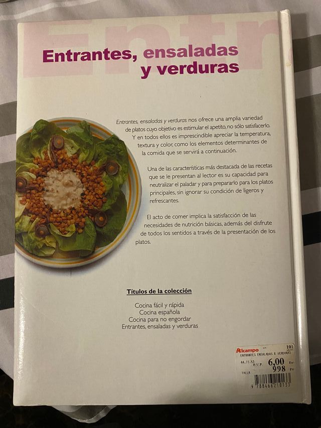 Entrantes, ensaladas & verduras