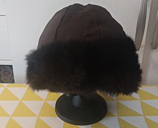 Gorro invierno piel