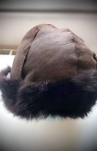 Gorro invierno piel