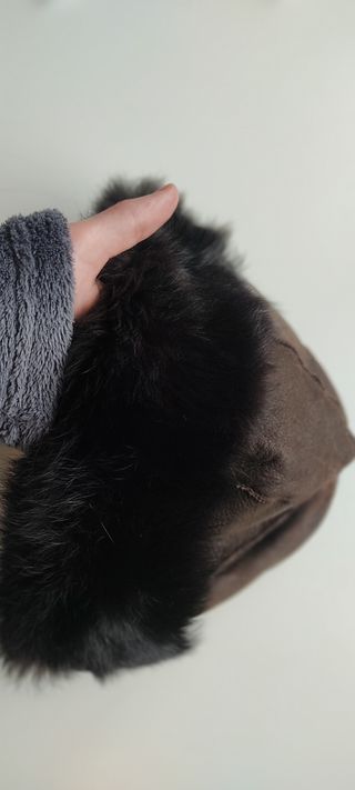 Gorro invierno piel