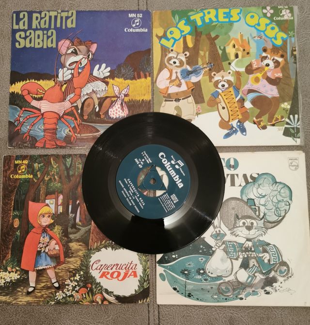 Singels vinilo cuentos